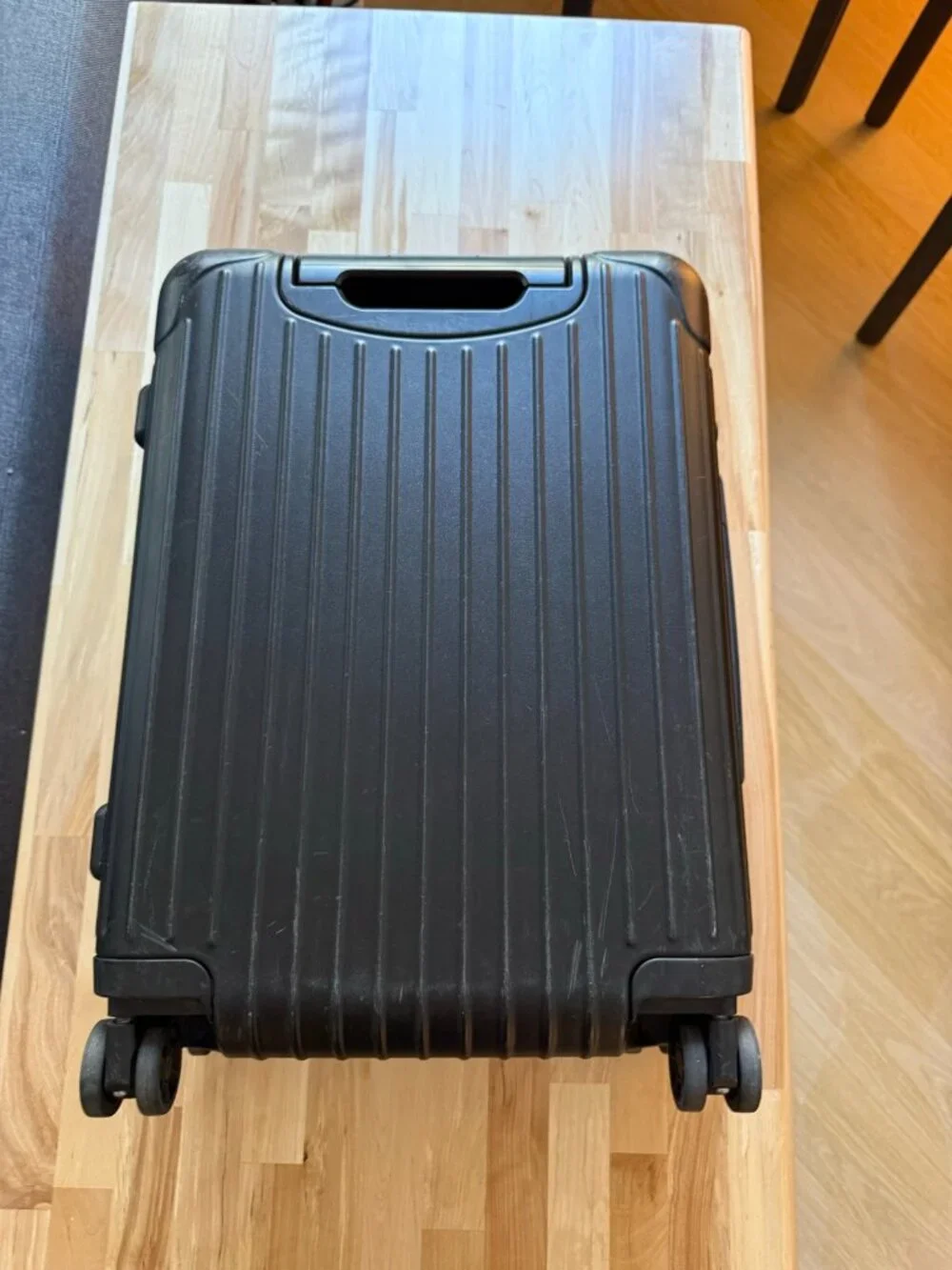RIMOWA Essential Cabin Carry-On Suitcase Matte Black 36L